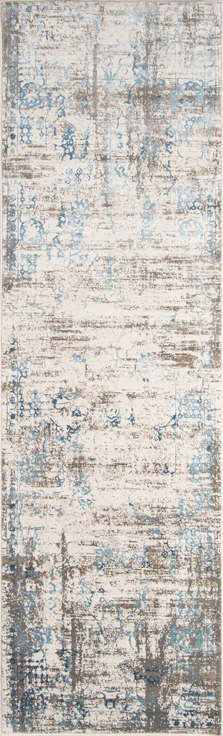 Momeni Juliet JU-01 Blue Area Rug Runner