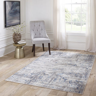 Momeni Juliet JU-01 Blue Area Rug Room Scene Feature