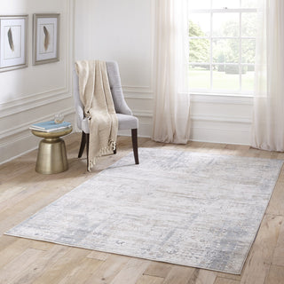 Momeni Juliet JU-01 Ivory Area Rug Room Scene Feature