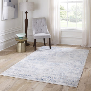 Momeni Juliet JU-02 Blue Area Rug Room Scene Feature