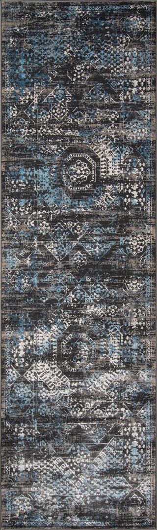 Momeni Juliet JU-02 Charcoal Area Rug Runner