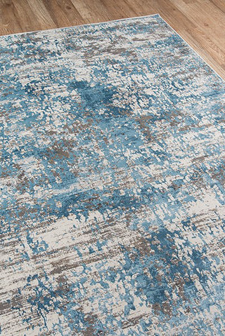 Momeni Juliet JU-09 Blue Area Rug Corner Image Feature