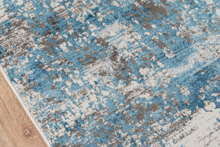 Momeni Juliet JU-09 Blue Area Rug Close up