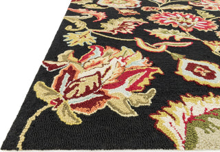 Loloi Juliana JL-06 Black Area Rug Corner Shot