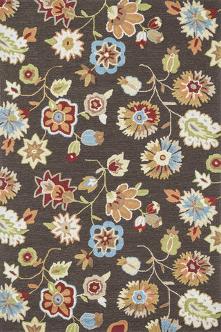 Loloi Juliana JL-22 Brown / Floral Area Rug main image