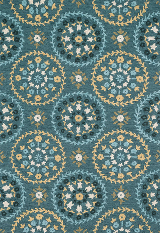 Loloi Juliana JL-37 Teal / Gold Area Rug main image