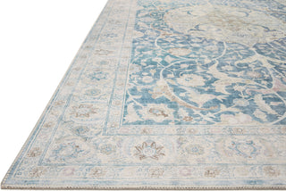 Loloi Jules JUL-03 Antique/Sky Area Rug by Chris Loves Julia Corner