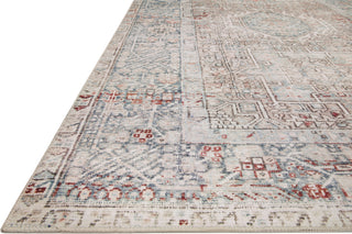 Loloi Jules JUL-07 Natural/Ocean Area Rug by Chris Loves Julia Corner