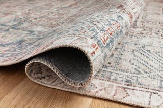 Loloi Jules JUL-07 Natural/Ocean Area Rug by Chris Loves Julia Rolled