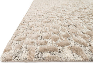 Loloi Juneau JY-02 Ash / Taupe Area Rug 5' X 8' Corner Shot Feature