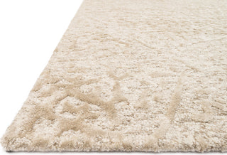 Loloi Juneau JY-03 Ant Ivory / Beige Area Rug 5' X 8' Corner Shot Feature