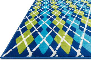 Loloi Juniper JN-04 Blue / Multi Area Rug Corner Shot