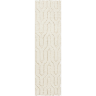 Surya Kabru KAB-8006 Ivory Area Rug 2'6'' x 8' Runner