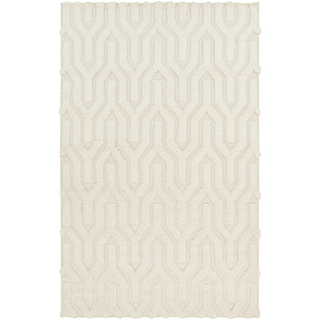 Surya Kabru KAB-8006 Ivory Area Rug 5' x 8'