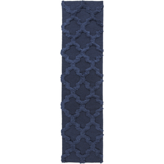 Surya Kabru KAB-8011 Navy Area Rug 2'6'' x 8' Runner