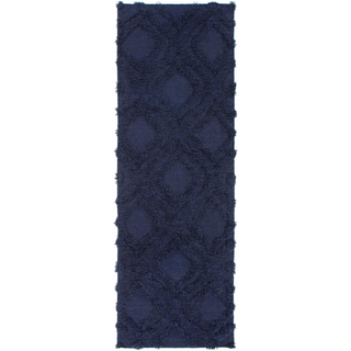 Surya Kabru KAB-8012 Navy Area Rug 2'6'' x 8' Runner