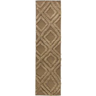 Surya Kabru KAB-8014 Mocha Area Rug 2'6'' x 8' Runner