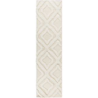 Surya Kabru KAB-8015 Ivory Area Rug 2'6'' x 8' Runner