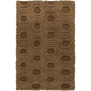 Surya Kabru KAB-8016 Mocha Area Rug 5' x 8'