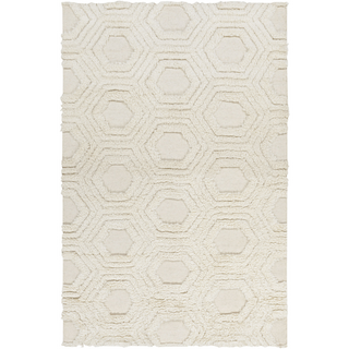 Surya Kabru KAB-8017 Ivory Area Rug 5' x 8'