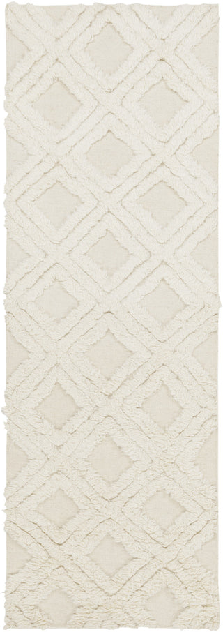 Surya Kabru KAB-8018 Ivory Area Rug 2'6'' x 8' Runner