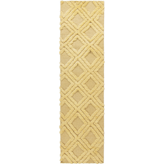 Surya Kabru KAB-8020 Gold Area Rug 2'6'' x 8' Runner