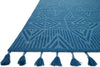 Loloi Kahelo KH-05 Blue/Light Blue Area Rug by Justina Blakeney Detail Shot