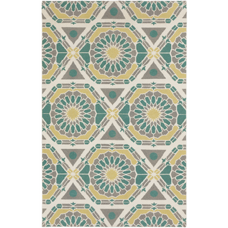 Surya Kaleidoscope KAL-8001 Olive Area Rug 5' x 8'