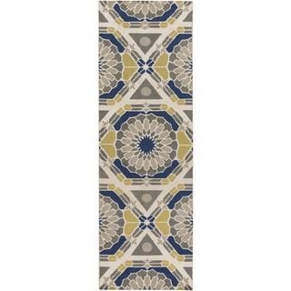 Surya Kaleidoscope KAL-8003 Ivory Area Rug 2'6'' x 8' Runner