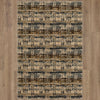 Karastan Expressions Kaleidoscopic Denim Area Rug by Scott Living Main Image