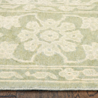 LR Resources Kanika 21024 Light Green Area Rug Alternate Image