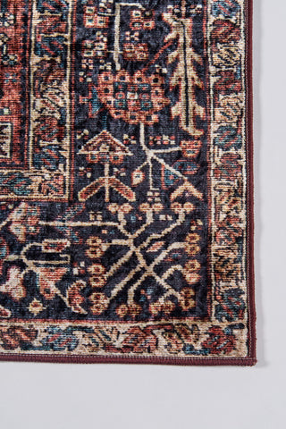 Momeni Karachi KAR-2 Rust Area Rug Close up