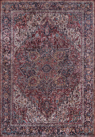 Momeni Karachi KAR-4 Burgundy Area Rug main image