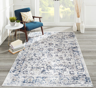 Momeni Karachi KAR-6 Blue Area Rug Main Image Feature