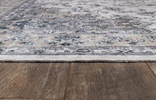 Momeni Karachi KAR-7 Grey Area Rug Close up