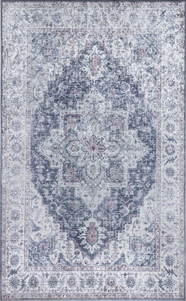 Momeni Karachi KAR-8 Blue Area Rug main image