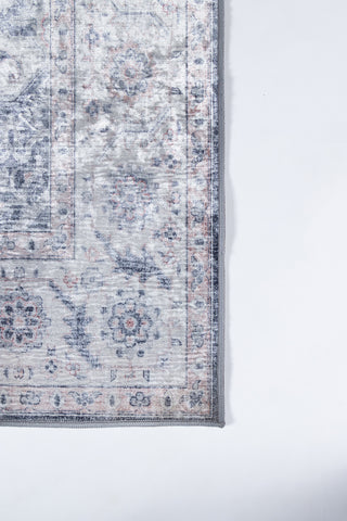 Momeni Karachi KAR-8 Grey Area Rug Corner Image