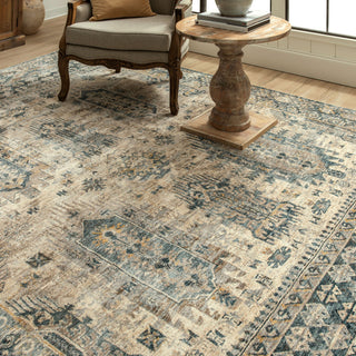 Karastan Marash Karamar Cream Area Rug Corner Image