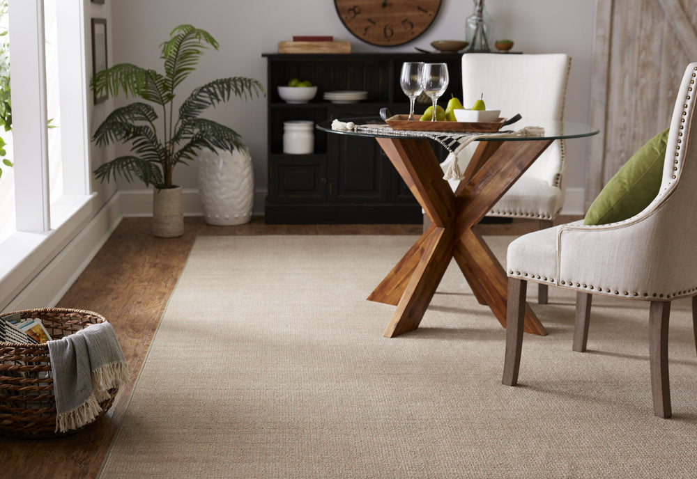 Karastan Mockado Salmon Area Rug Style Image Feature