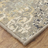 Karastan Design Concepts Simpatico Moy Silver Area Rug Corner Image