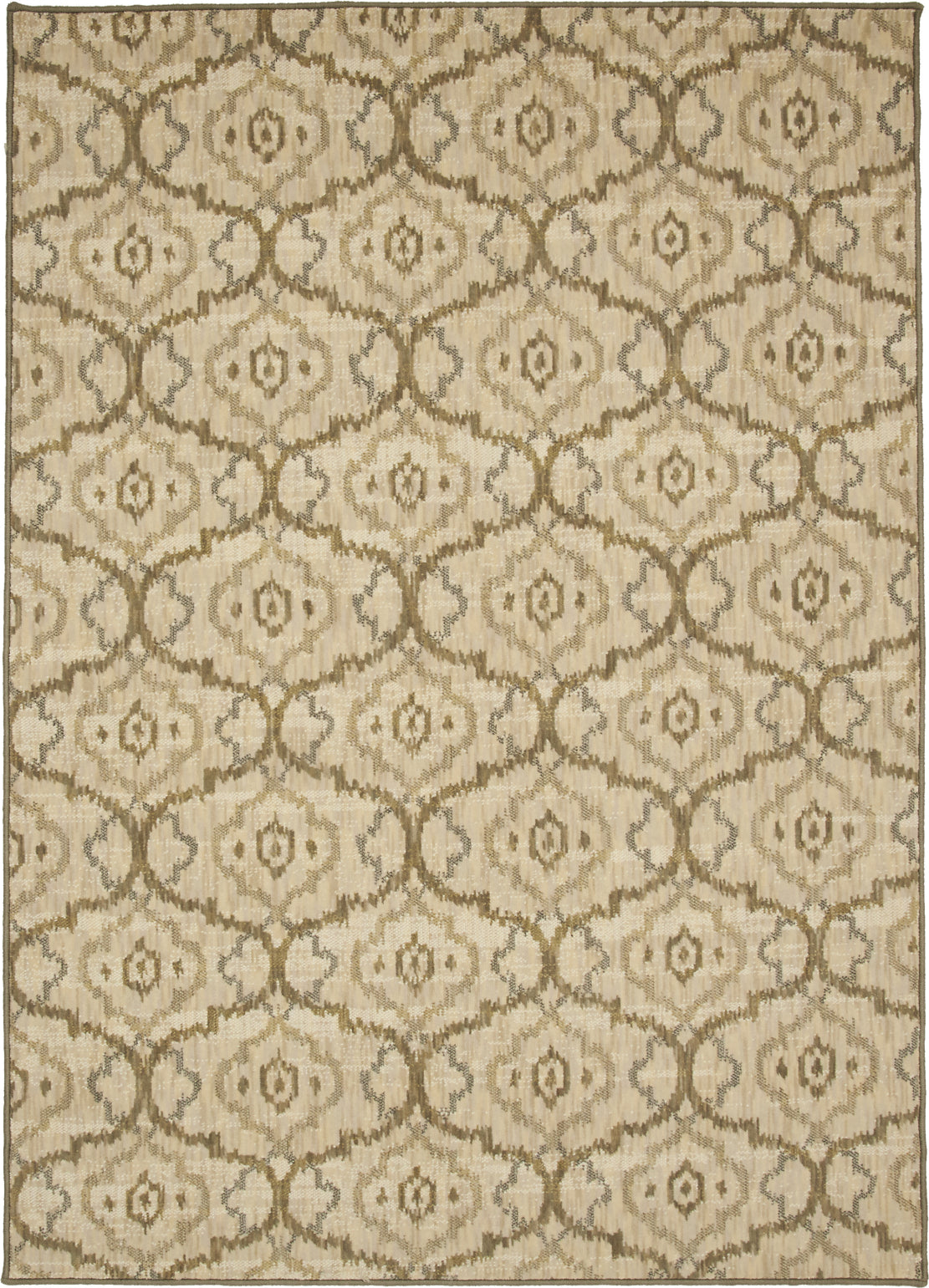 Karastan Design Concepts Simpatico Gala Cream Area Rug main image