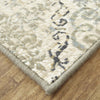 Karastan Design Concepts Simpatico Moy Cream Area Rug Corner Shot