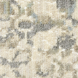 Karastan Design Concepts Simpatico Moy Cream Area Rug Closeup Image