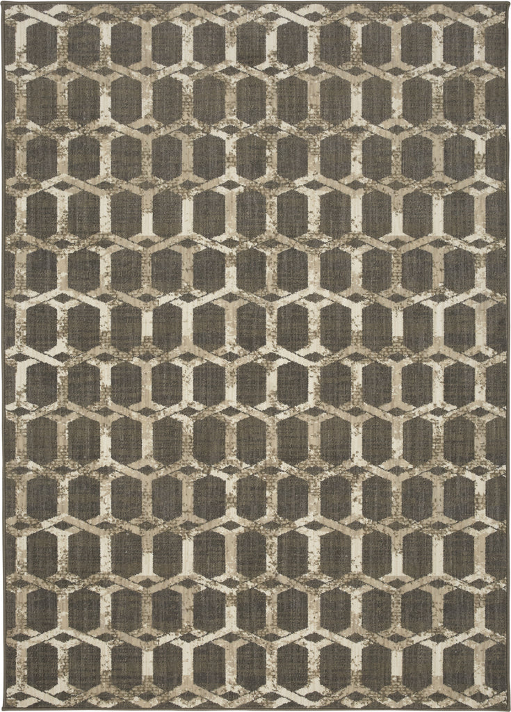 Karastan Design Concepts Simpatico Copacetic Silver Area Rug main image