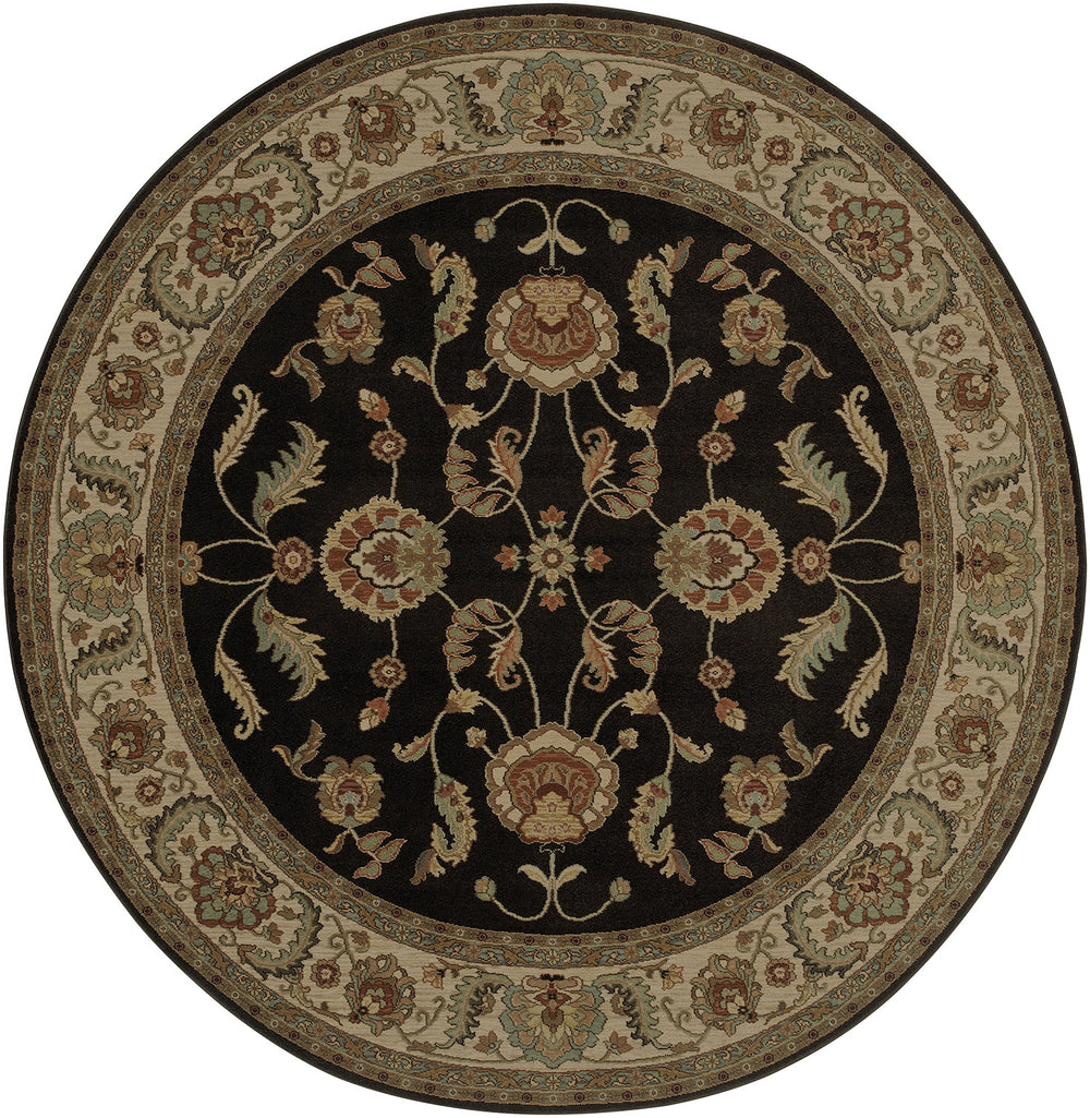 Karastan Ashara Agra Black Area Rug – Incredible Rugs and Decor