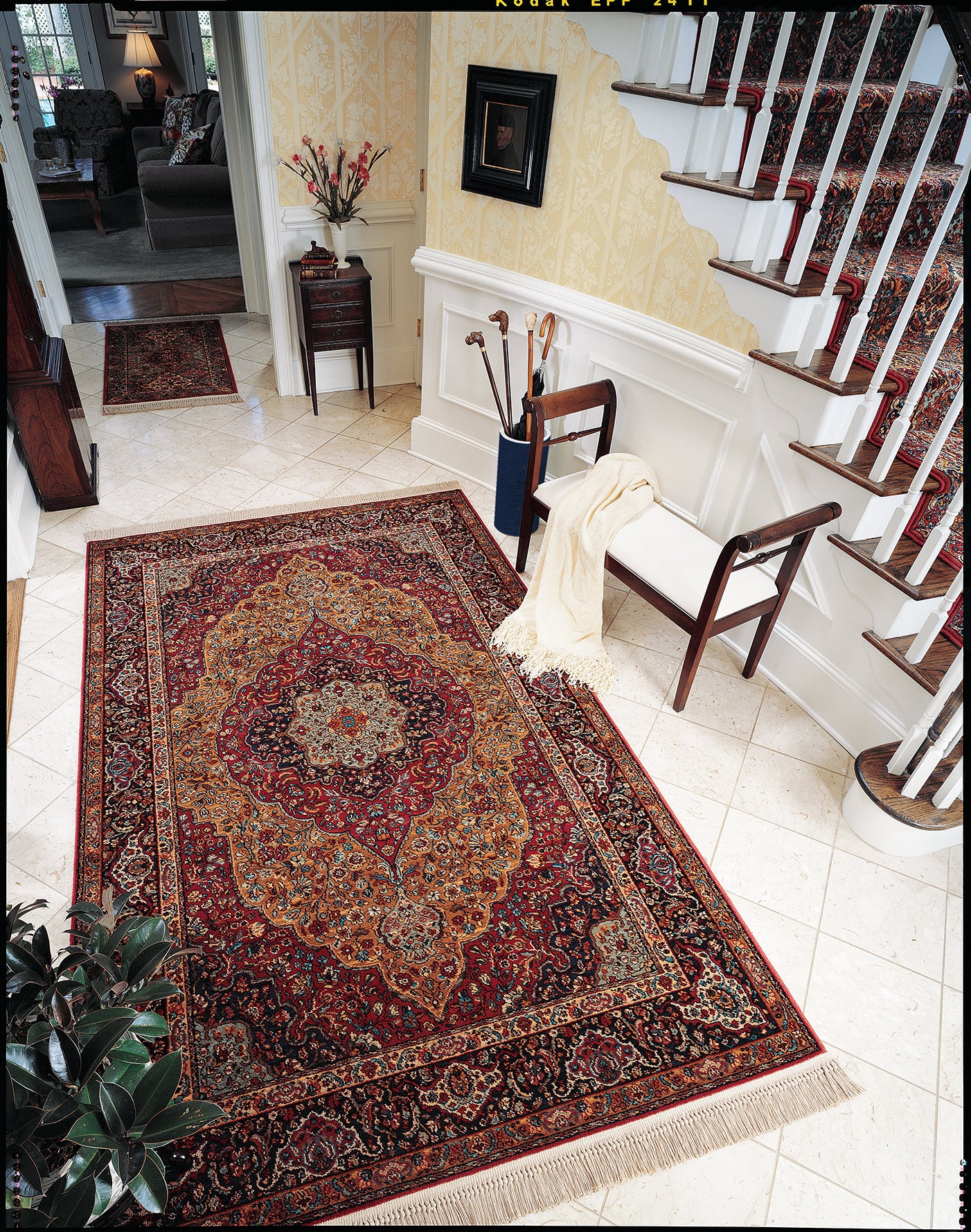 Karastan Original Medallion Kirman Area Rug – Incredible Rugs and Decor