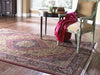 Karastan Original Medallion Kirman Area Rug Room Scene