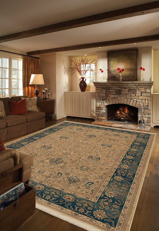 Karastan Original Persian Garden Area Rug Room Scene Feature