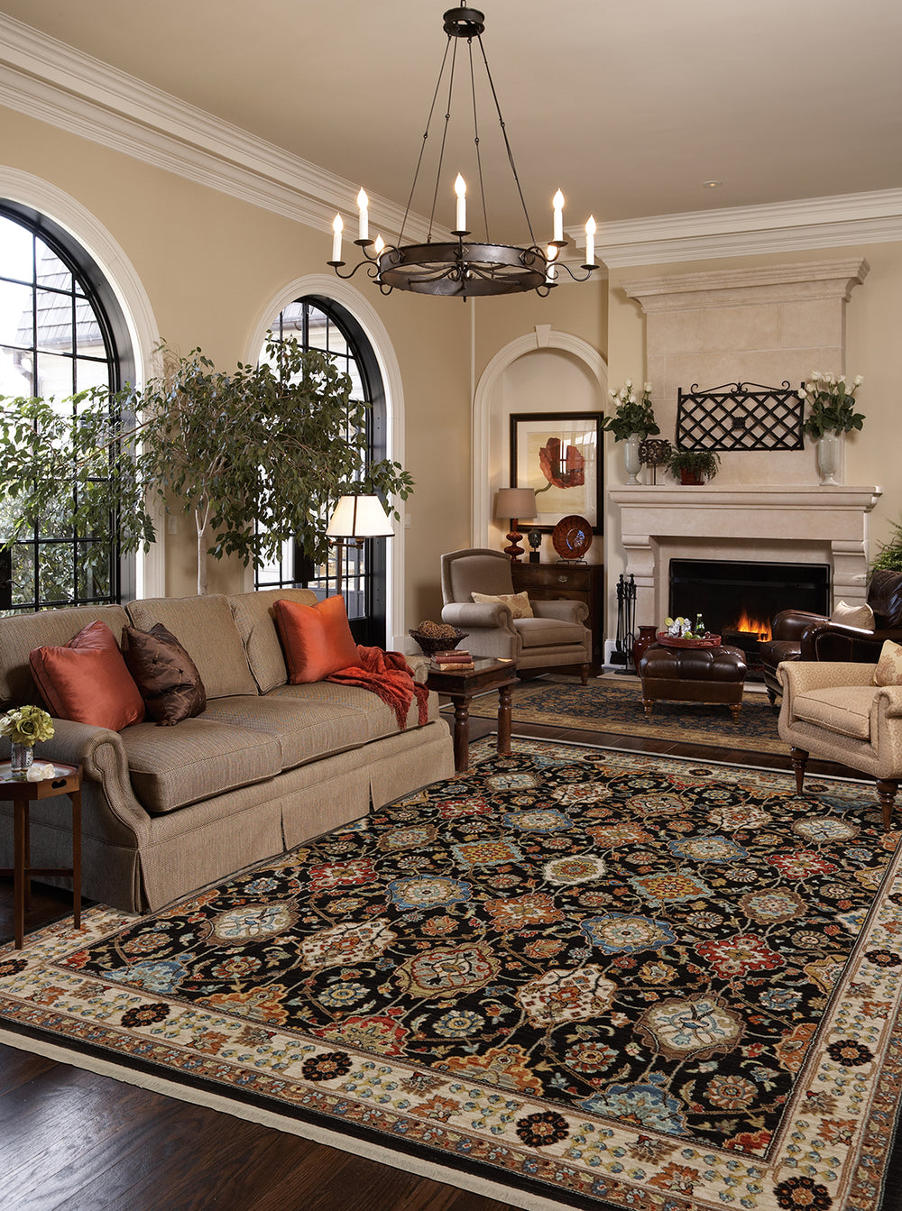 Karastan Sovereign Emir Area Rug Room Scene Feature