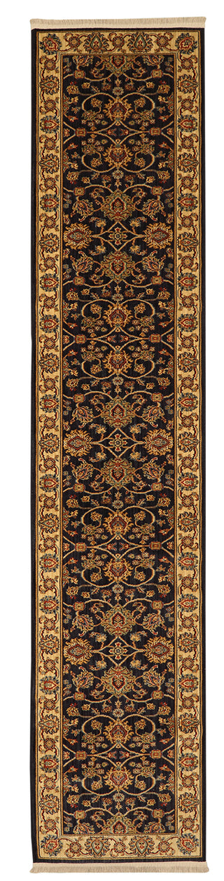 Karastan English Manor Oxford Navy Area Rug 2' 6'' X 12' Runner